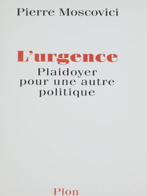 cover image of L'Urgence
